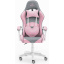 Комп'ютерне крісло Hell's Rainbow Pink-Gray тканина Івано-Франківськ