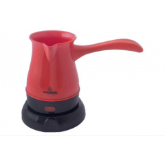 Электрическая кофеварка-турка Crownberg CB-1564 со съёмной подставкой 500 мл Красная Львов