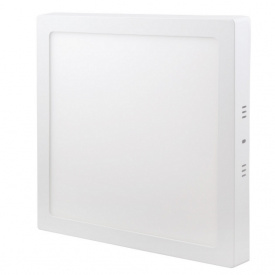 Світильник "квадрат" накладний 12W-4000 нейтральний 310 Lm 465/1 sq wall panel (metal)