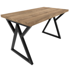 Обеденный стол в стиле LOFT (NS-1173) Ровно