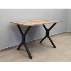 Кухонний стіл Спектр Тенеро 120х75 см прямокутний на металокаркасі Кропивницький