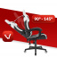 Комп'ютерне крісло Hell's Chair HC-1004 White-Black Виноградов