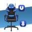Комп'ютерне крісло Hell's Chair HC-1004 Blue Виноградов