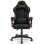 Комп'ютерне крісло Hell's Chair HC-1004 Black LED (тканина) Житомир