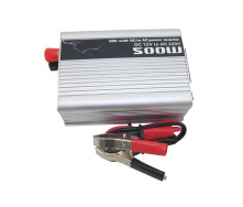 Автомобильный инвертор тока Power inverter 12 В в 200В 500 W синусоида модифицирована