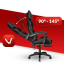 Комп'ютерне крісло Hell's HC-1039 Black (тканина) Ровно