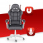 Комп'ютерне крісло Hell's HC-1003 White-Grey (тканина) Виноградов