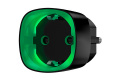 Радиоуправляемая умная розетка Ajax Socket black EU со счетчиком энергопотребления