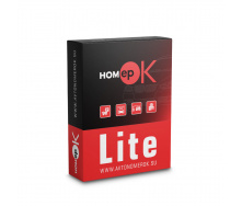 ПЗ для розпізнавання автономерів HOMEPOK Lite 4 каналу