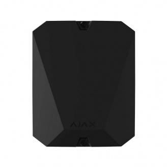 Модуль інтеграції Ajax MultiTransmitter black сторонніх дротових пристроїв в Ajax