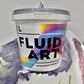 Fluid art эпоксидная смола 1кг (смола+отв)
