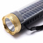 Фонарь аккумуляторный Bluetooth колонка с солнечной панелью, с FM радио 21*6 см RSDO золото Полтава