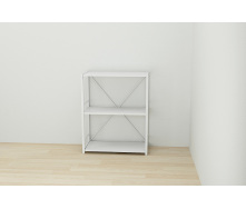 Этажерка Ferrum-decor Конект 73x60x28 см Белый (XK00223)