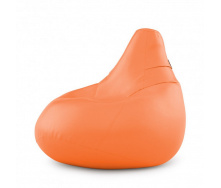 Кресло Мешок Груша Оксфорд 120х85 Студия Комфорта размер Стандарт оранжевый