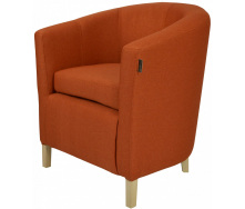 Кресло Richman Бафи 65 x 65 x 80H Etna 051 Оранжевое