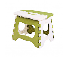 Складной стульчик-табурет Jianpeile Anpei A9805GW 25 х 29 х 23 см Зеленый с белым