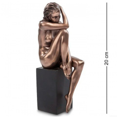 Статуэтка Девушка на колонне 20 см Veronese AL32468 Каменское