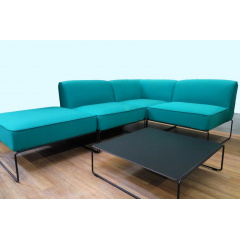 Модульний диван та столик для вулиці CRUZO Діас Зелений (d0006) Ромни