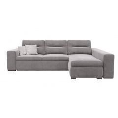 Угловой правосторонний диван Andro Ismart Cool Grey 289х190 см Серый 286CGR Чернівці