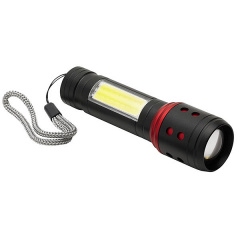 Карманный фонарик аккумуляторный Chage AL-506 с боковой панелью Zoom USB Киев
