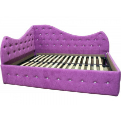 Кутове ліжко Ribeka "Афіна" Фіолетовий (05K02) Надвірна