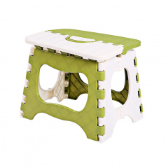 Складной стульчик-табурет Jianpeile Anpei A9805GW 25 х 29 х 23 см Зеленый с белым Чернівці