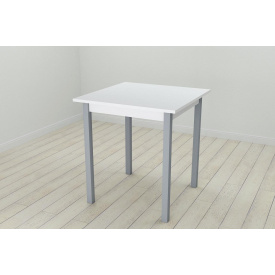 Стол кухонный Ferrum-decor Диего 75x70x70 Серый ДСП Белое 16мм (DIE0050)