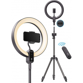 Набор блогера TaoTronics Ring Light, 12&#039;&#039; Ring Light with 78&#039;&#039; Tripod Stand, Dimmable LED Light Outer 24W 6500K (TT-CL025)