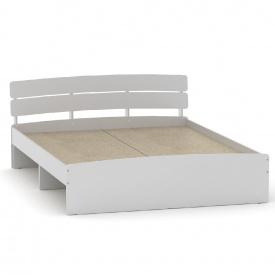 Ліжко KOMPANIT "Модерн" 140 см х 200 см Німфея Альба