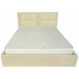 Ліжко Двоспальне Richman Шеффілд 160 х 200 см Флай 2207 A1 З підйомним механізмом та нішою для білизни Бежеве