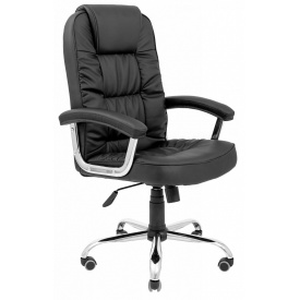 Офисное кресло руководителя Richman Бонус Флай 2230 Хром М3 MultiBlock Черное