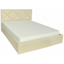 Ліжко Двоспальне Richman Лідс VIP 160 х 190 см Флай 2207 A1 З додатковою металевою цільнозварною рамою