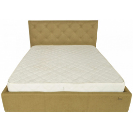 Кровать Двуспальная Richman Бристоль VIP 180 х 200 см Fibril 17 С дополнительной металлической цельносварной рамой Оливковая
