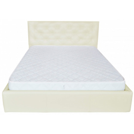 Ліжко Richman Ковентрі VIP 140 х 200 см Флай 2200 A1 З додатковою металевою цільнозварною рамою Біла