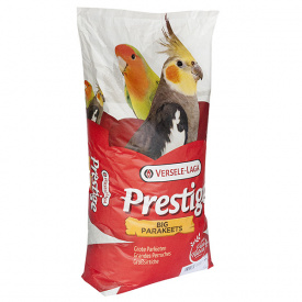 Зерновая смесь с орехами корм для средних попугаев Versele-Laga Prestige Big Parakeet 20 кг (5410340218785)