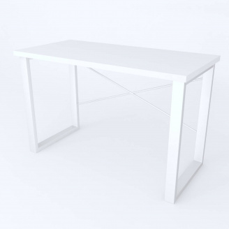 Письменный стол Ferrum-decor Драйв 750x1000x600 Белый металл ДСП Белый 32 мм (DRA141)