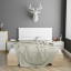 Ліжко Art In Head 1.6 Loretto з дерев'яним вкладом 1670x1100x2044 Дуб сонома + Білий супермат (107070601) Тернополь