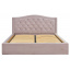 Кровать Richman Скарлетт Comfort 140 х 200 см Riviera 65 С1 С подъемным механизмом и нишей для белья Розовая Полтава