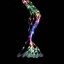 Гирлянда-водопад Matrix Copper Wire 300M-8 3х1 10 м Разноцветный (НФ-00005822) Ужгород