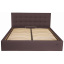 Ліжко Richman Честер 120 х 200 см Флай 2231 З підйомним механізмом та нішою для білизни Темно-коричневе (rich00047) Тернопіль