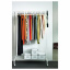 Стійка для одягу IKEA RIGGA 502.316.30 111х51х126 - 175 см Білий Сарни