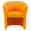 Кресло Richman Бум Единица 650 x 650 x 800H см Zeus Deluxe Orange Оранжевое Чернигов