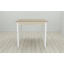 Стол кухонный Ferrum-decor Агата 75x80x80 Белый ДСП Сонома 32мм (AGA0039) Сумы