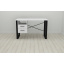 Письменный стол с ящиками Ferrum-decor Оскар 750x1200x700 металл Черный ДСП Белое 16 мм (OSK0043) Тернополь