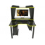 Геймерский игровой стол Zeus IVAR-2 1200 мм Черный/Желтый Полтава