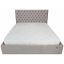 Ліжко Richman Кембридж Comfort 140 х 190 см Amore 31 З підйомним механізмом та нішою для білизни Сіра Житомир