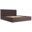 Кровать Richman Честер VIP 140 х 200 см Флай 2231 С дополнительной металлической цельносварной рамой Темно-коричневая Полтава
