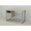 Письменный стол с ящиками Ferrum-decor Оскар 750x1200x700 металл Серый ДСП Сонома 16 мм (OSK0060) Одесса