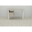 Письменный стол с ящиками Ferrum-decor Оскар 750x1400x600 металл Белый ДСП Сонома 16 мм (OSK0032) Хмельницкий
