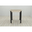 Стол кухонный Ferrum-decor Диего 75x70x70 Черный ДСП Сонома 16мм (DIE0011) Еланец